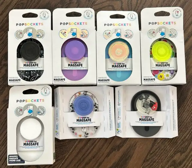 Variety of pop sockets, 50+ available in Cell Phone Accessories in Markham / York Region - Image 5