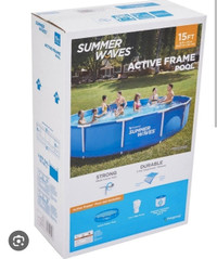 Brand New 15ft Summer Wave pool $250 obo