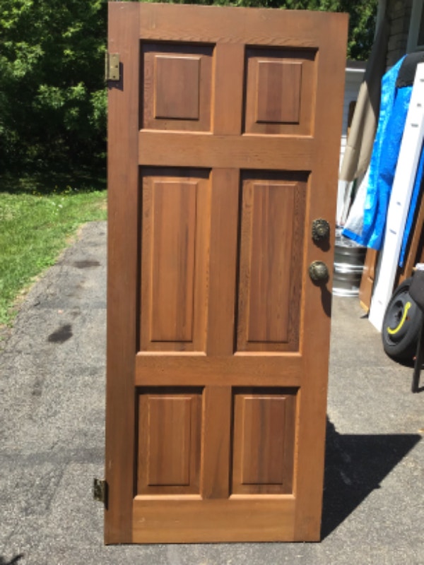 Solid wood exterior doors Windows, Doors & Trim St. Catharines Kijiji