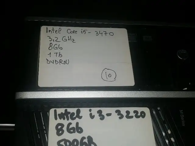 lenovo m83 3rd gen i5 8g 1 tb win 10 pro $100 MANY pc mac and la in Other in City of Montréal - Image 2