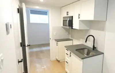 Luxury 1 Bedroom Legal Basement Suite close to Belvedere LRT