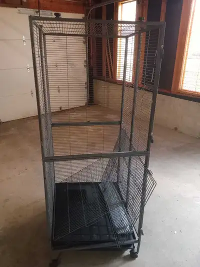 Critter nation small animal cage with toys and accessories, View more