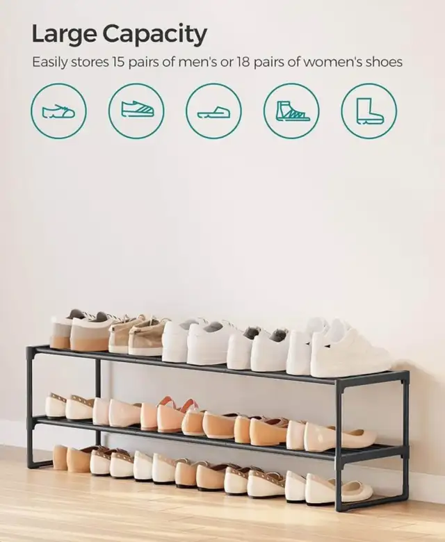 SONGMICS Shoe Rack in Storage & Organization in City of Toronto - Image 2