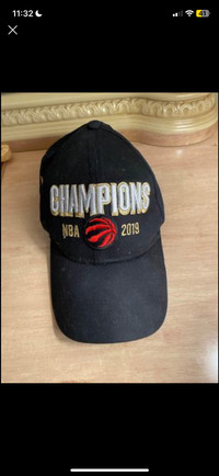 Raptors championship hat