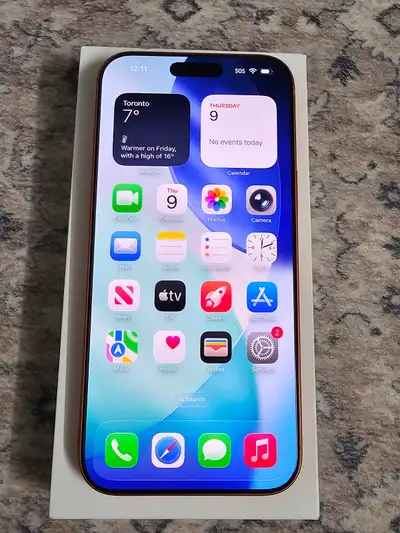 Orange iPhone 17 Pro Max 512GB - AC Plus Oct 2027 - Case & Temp, View more