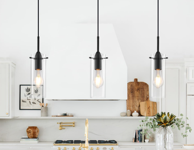 ❤️✅NEW IN BOX: Kitchen Island Black Pendant Lights, 3 Pack, View more