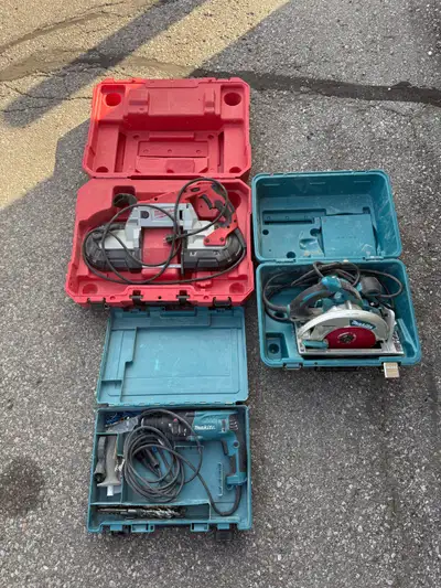 Hammer drill , Circular saw , Bandsaw, View more