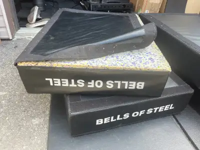 Deadlift Weightlifting Strongman Crash Pads Bells of Steel Noise, View more