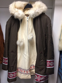 Beautiful Vintage Sears Inuit 2 Layer Parka (Parka & Overcoat)
