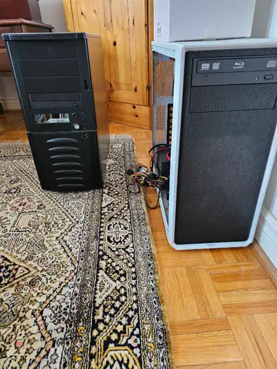 $40 pc for parts has motherboard and cpu and ram