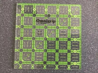 Omnigrip by Omnigrid 5 1/2 inch x 5 1/2 inch non-slip Ruler, View more
