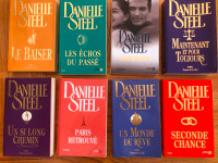 ROMANS DE DANIELLE STEEL (7$ chaque)
