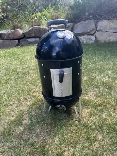 Weber Smokey Mountain charcoal smoker 14.5”, View more