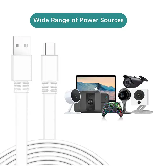 Micro USB Power Cable 30FT  in Cables & Connectors in City of Toronto - Image 2