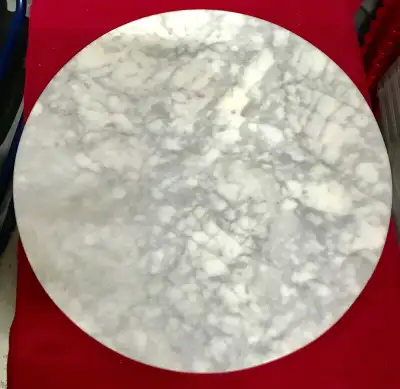 Plateau à fromage en marbre rond,  Round Marble serving board, View more