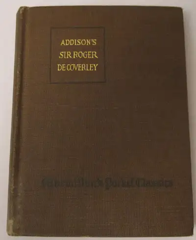 Addison's Sir Roger De Coverley (Macmillan's Pocket Classic Ser), View more