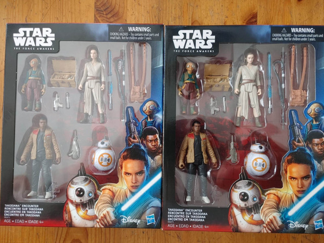 2 X Star Wars "The Force Awakens" Figures - NEW in Arts & Collectibles in Gatineau