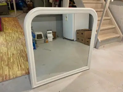 White Dresser Mirror, View more