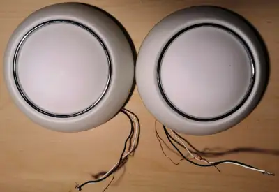 Two Flush Mount Light Fixtures, View more