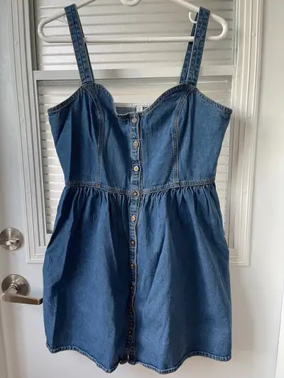 Denim dress, View more