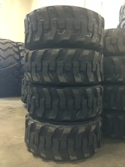 4 NEW 12 PLY TIRES 10 X16.5 SKIDSTEER OR FRONT BACKHOE CALL 5064613657 PRICE FOR ALL 4 $ 1600 PLUS T...