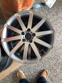 4 Rims ,18 inch . 5x108 bolt, sale or trade for 5x114 . $70 ea