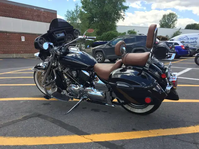 Beautiful custom Yamaha (Harley look-alike) in Street, Cruisers & Choppers in City of Montréal - Image 4