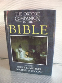 THE OXFORD COMPANION TO THE BIBLE ( METZGER - COOGAN )