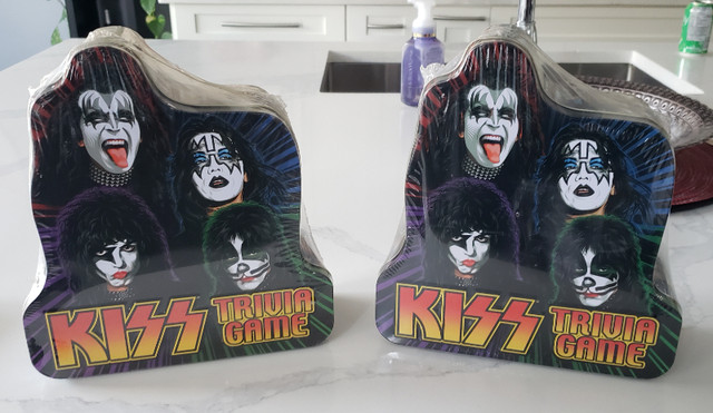 Vintage Kiss Trivia Card Game in Collectors Tin. in Arts & Collectibles in St. Albert