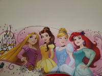 Wall decal 38 x 16 inch princesses decoration bedroom