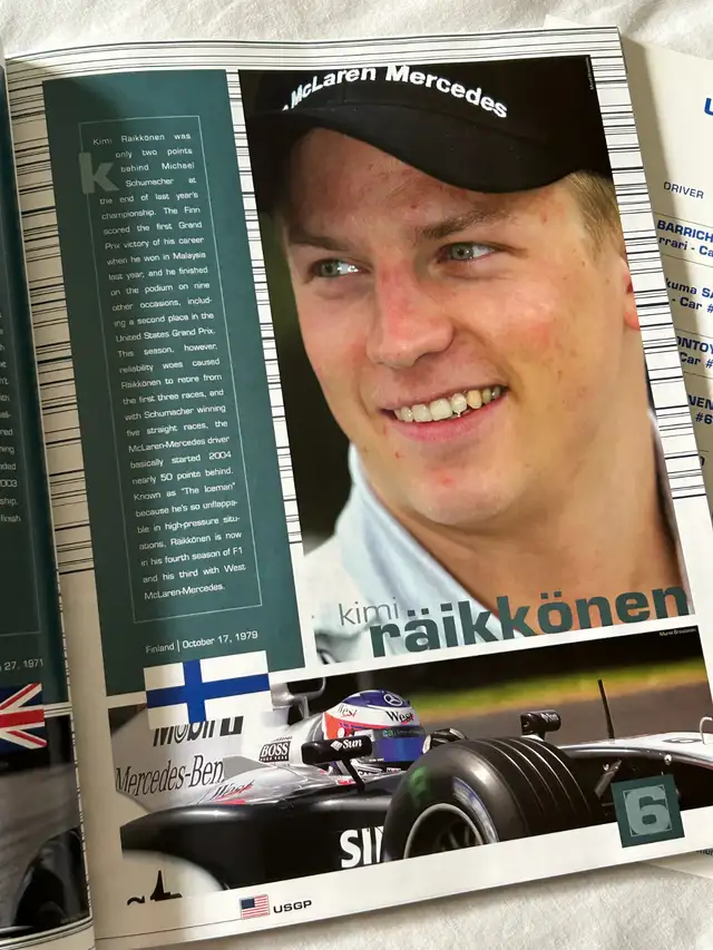 Souvenir Programme Set USA Formula 1 Race Indianapolis June 2004 in Arts & Collectibles in City of Toronto - Image 9