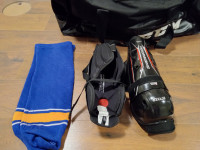 Youth/adult hockey equipment + bag