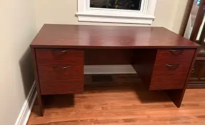 Mahogany Office Desk, View more