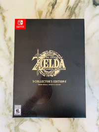 New, sealed. Legend of Zelda, tears of kingdom CE
