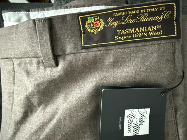 Loro Piana Saks Fifth Avenue Kolt Pants in Men's in Mississauga / Peel Region - Image 2
