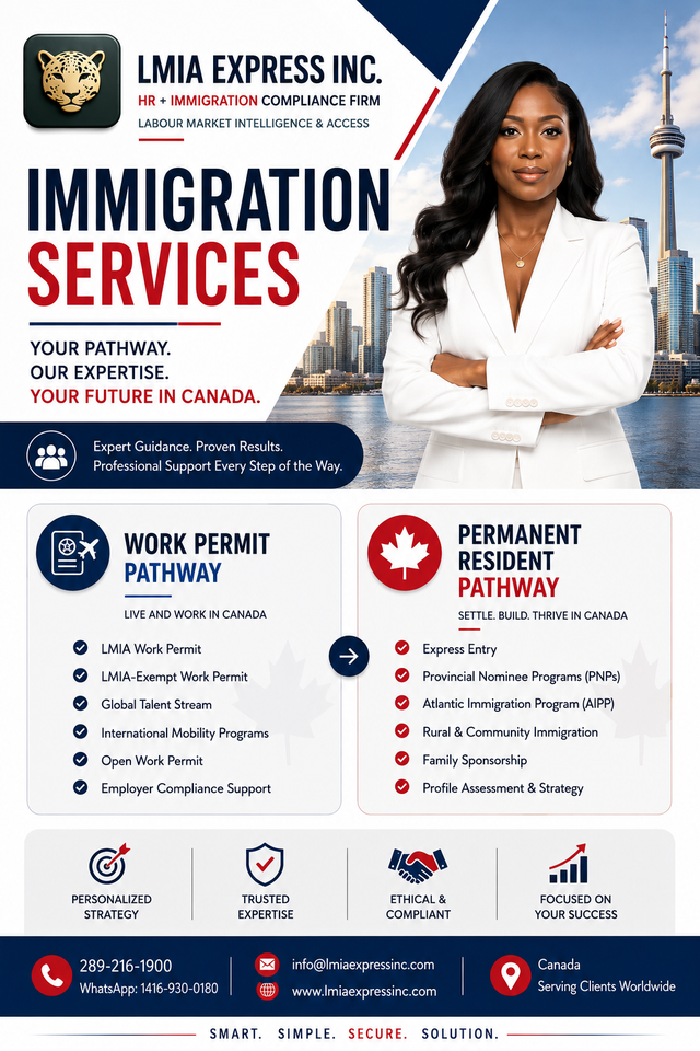 AFFORDABLE IMMIGRATION/WORK PERMIT/PERMANENT RESIDENT JOB OFFER