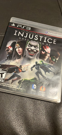 Injustice Gods Among Us (Sony PlayStation 3, 2013 PS3)-Complete