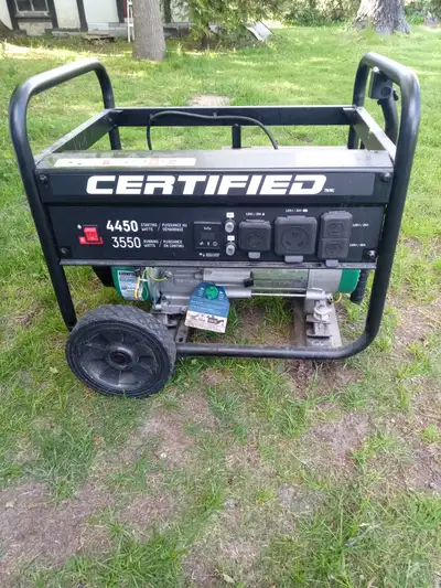 New Generator but rusted tank, View more