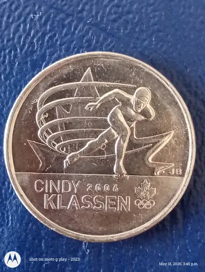 2009 Cindy Klassen Speed Skating Quarter, View more