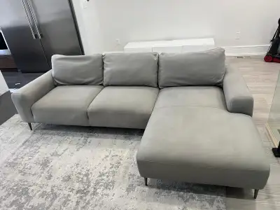 Structube Grey Couch *Good Condition*, View more