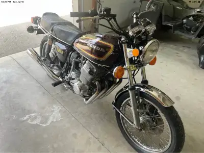Honda 1977 CB750K 2,799 miles New Battery New Tires Complete Service Certified Call 519-533-8898