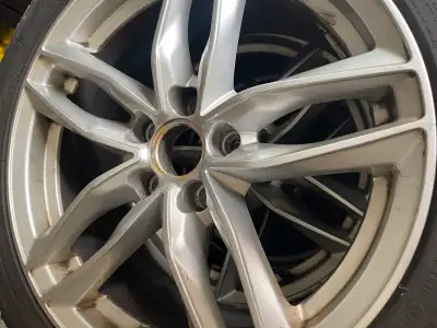 17” Oem Audi rims used as Winter Rims for a 2010 A6. $150 (michelin x ice tires are 9yrs old and pre...