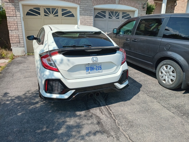 White Honda Civic Sport for sale in Cars & Trucks in City of Toronto - Image 2