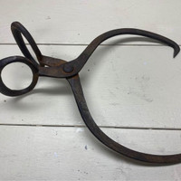 Early Canadian Primitive Ice Tongs