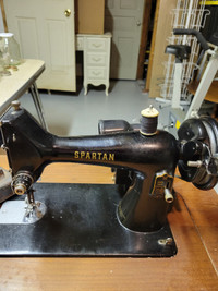 Antique Spartan Sewing Machine