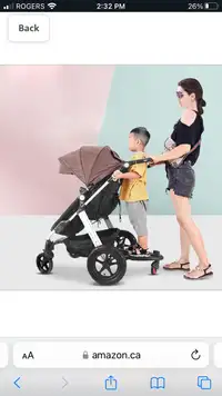 Universal Stroller Board with Seat
