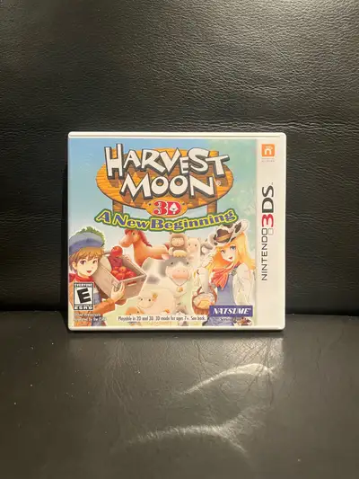 Harvest Moon 3D A New Beginning Nintendo 3DS, View more