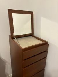 Ikea Malm (6 Drawers and Mirror)