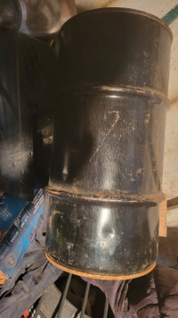 Used 60 liter oil drums