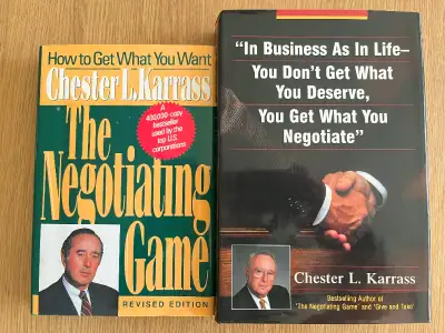 2 New Books - Negotiation Skills, View more